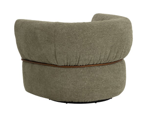 Davisville Swivel Armchair - stylish lounge chairs for any room | Image 7 | InSTYLE Home & Rugs