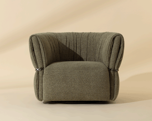 Davisville Swivel Armchair - stylish lounge chairs for any room | Image 9 | InSTYLE Home & Rugs