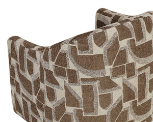 Langdon Swivel Lounge Chair - perfect for casual unwinding | Image 9 | InSTYLE Home & Rugs
