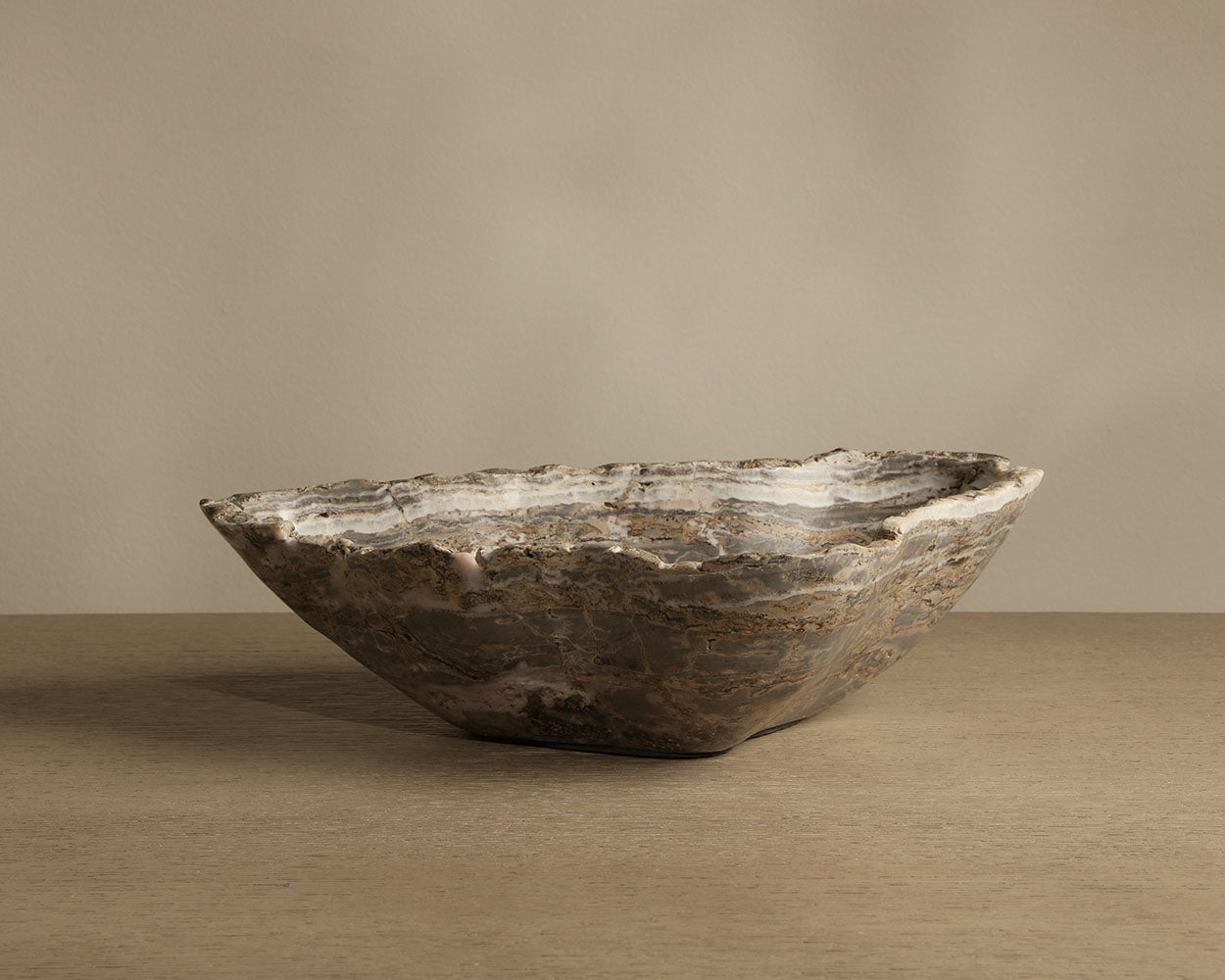 Nature's Vessel Bowl - modern decorative bowl for displaying fruit or decorative items | Image 1 | InSTYLE Home & Rugs