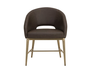 Abelson Dining Armchair - elegant seating for dining areas | Image 5 | InSTYLE Home & Rugs