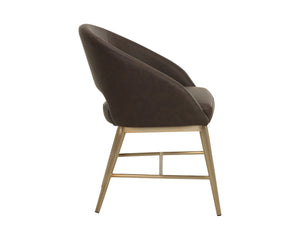 Abelson Dining Armchair - elegant seating for dining areas | Image 6 | InSTYLE Home & Rugs