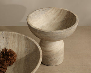 Positano Bowl - elegant decorative bowl for a unique centerpiece in any room | Image 3 | InSTYLE Home & Rugs