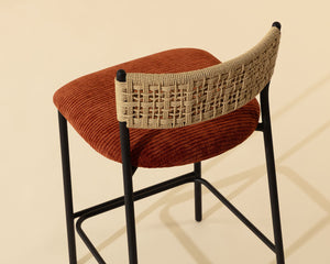 Ernesta Counter Stool - ergonomic design for comfort | Image 4 | InSTYLE Home & Rugs