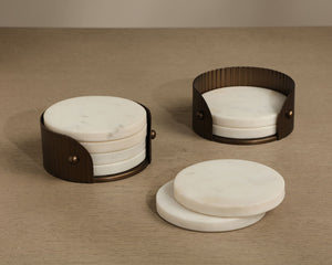 California Coaster Sets (Pack Of 4) - | Image 4 | InSTYLE Home & Rugs