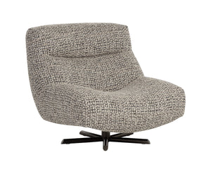Nobu Swivel Lounge Chair - stylish lounge chairs for any room | Image 4 | InSTYLE Home & Rugs