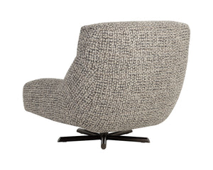 Nobu Swivel Lounge Chair - stylish lounge chairs for any room | Image 7 | InSTYLE Home & Rugs