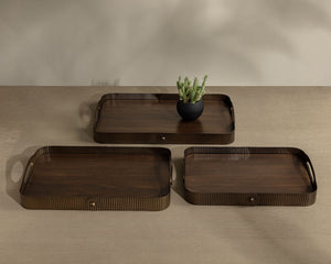 Sumatra Trays (Set Of 3) - available in various shapes, sizes, and materials | Image 3 | InSTYLE Home & Rugs