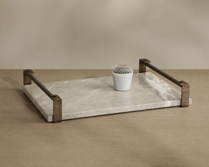 Cesare Tray - perfect for serving or as a decorative centerpiece | Image 3 | InSTYLE Home & Rugs