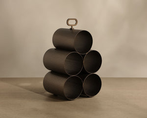 Mendocino 5 Bottle Wine Rack - | Image 1 | InSTYLE Home & Rugs