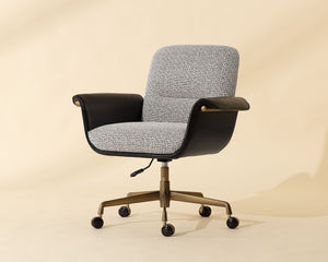 Lomax Office Chair - stylish chairs for modern offices | Image 9 | InSTYLE Home & Rugs