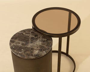 Chandra Nesting End Tables (Set Of 2) - accent tables for living rooms | Image 7 | InSTYLE Home & Rugs
