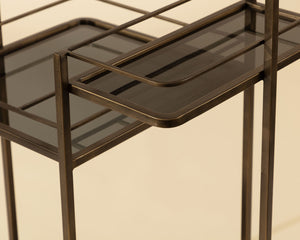Piet Bar Cart - perfect storage for drinks and glassware | Image 5 | InSTYLE Home & Rugs