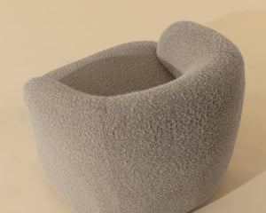 Fuwari Swivel Lounge Chair - comfortable chairs for relaxation | Image 3 | InSTYLE Home & Rugs