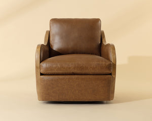 Arnaud Swivel Lounge Chair - comfortable chairs for relaxation | Image 4 | InSTYLE Home & Rugs