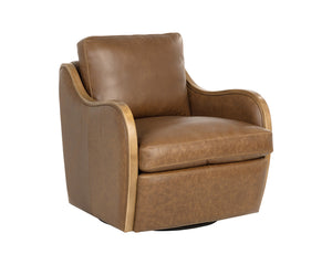 Arnaud Swivel Lounge Chair - comfortable chairs for relaxation | Image 6 | InSTYLE Home & Rugs