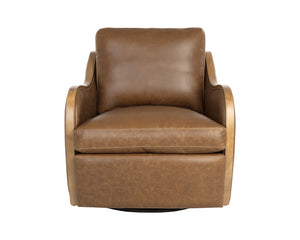 Arnaud Swivel Lounge Chair - comfortable chairs for relaxation | Image 7 | InSTYLE Home & Rugs