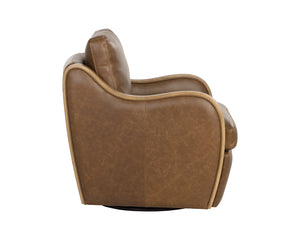 Arnaud Swivel Lounge Chair - comfortable chairs for relaxation | Image 8 | InSTYLE Home & Rugs