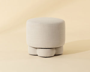 Bouchon Swivel Ottoman - comfortable ottomans for any room | Image 1 | InSTYLE Home & Rugs