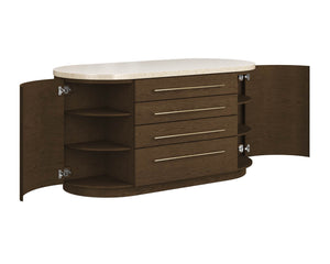 Orsay Storage Island - perfect for culinary workspaces | Image 3 | InSTYLE Home & Rugs