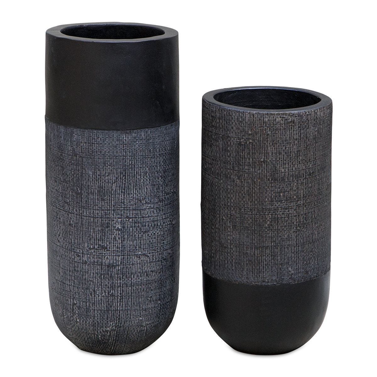 Woven Shadow Vases, S/2 - decor accents and accessories for every room | Image 1 | InSTYLE Home & Rugs