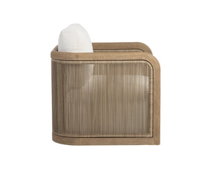 Montauk Swivel Armchair - comfortable chairs for relaxation | Image 8 | InSTYLE Home & Rugs
