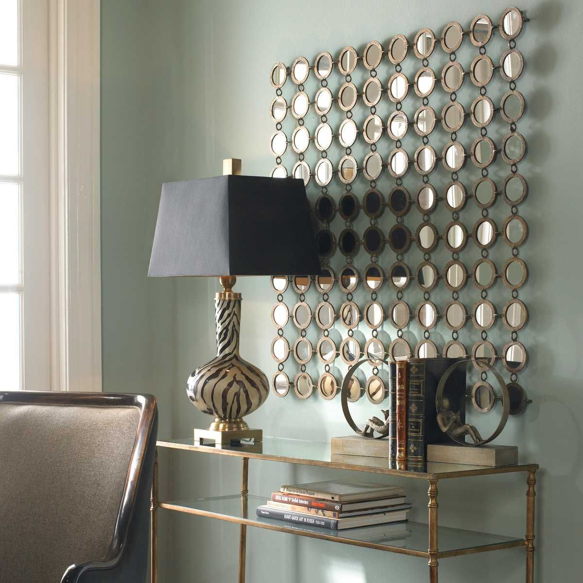 Dinuba Mirrored Wall Decor - from framed art to mirrors, create a focal point in any room | Image 1 | InSTYLE Home & Rugs