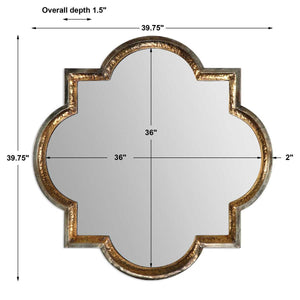 Lourosa Quatrefoil Mirror - full-length mirror for creating the illusion of space and light | Image 6 | InSTYLE Home & Rugs