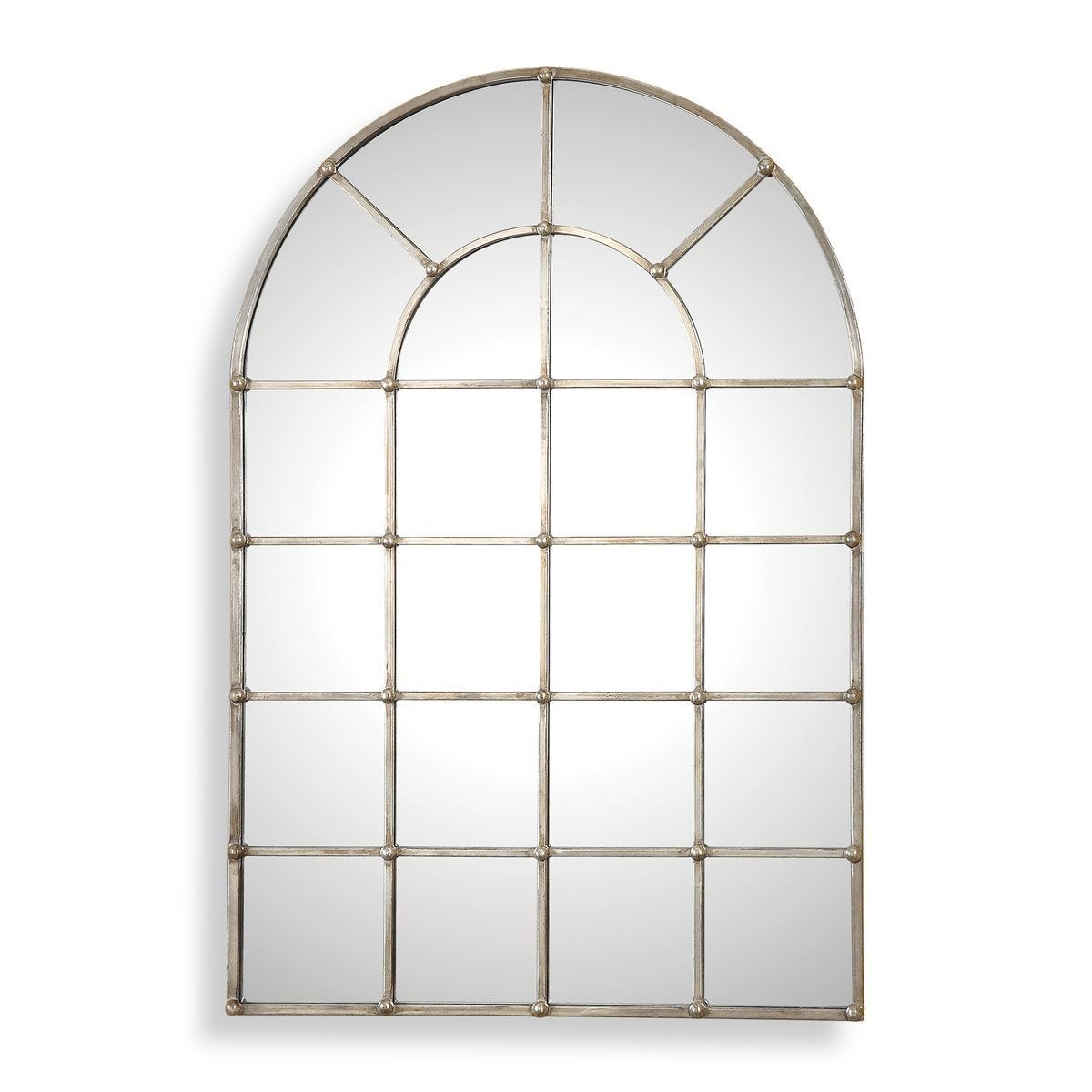 Barwell Arch Mirror - modern mirror with sleek design for contemporary interiors | Image 2 | InSTYLE Home & Rugs