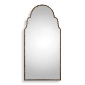 Brayden Tall Arch Mirror, Bronze - full-length mirror for creating the illusion of space and light | Image 2 | InSTYLE Home & Rugs