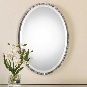 Annadel Oval Mirror - full-length mirror for creating the illusion of space and light | Image 4 | InSTYLE Home & Rugs