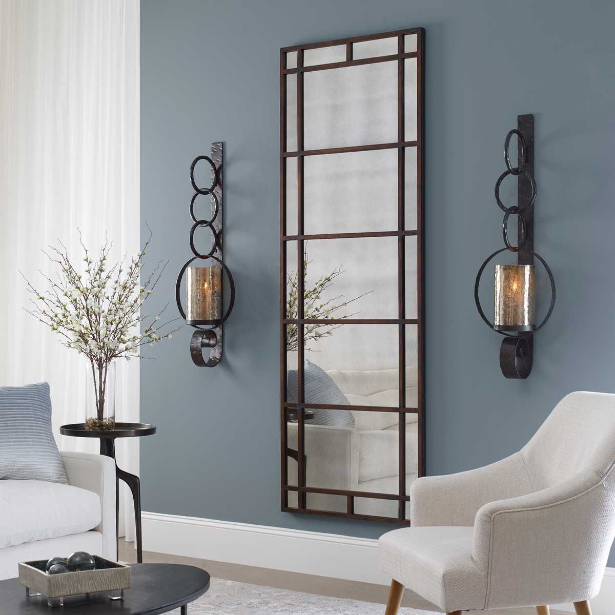 Avidan Mirror - modern mirror with sleek design for contemporary interiors | Image 1 | InSTYLE Home & Rugs