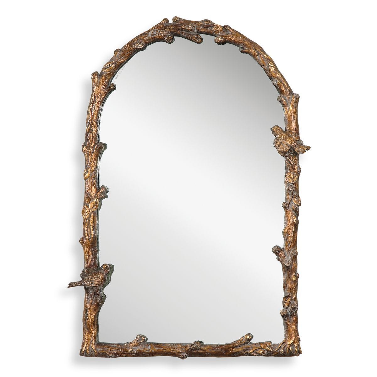 Paza Arch Mirror - modern mirror with sleek design for contemporary interiors | Image 2 | InSTYLE Home & Rugs
