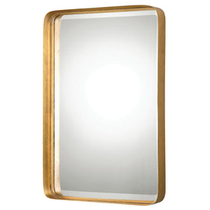 Crofton Vanity Mirror, Gold - full-length mirror for creating the illusion of space and light | Image 6 | InSTYLE Home & Rugs