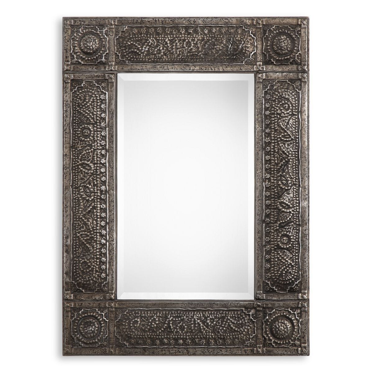 Mirror W00410 - perfect for enhancing light and creating a sense of space | Image 1 | InSTYLE Home & Rugs
