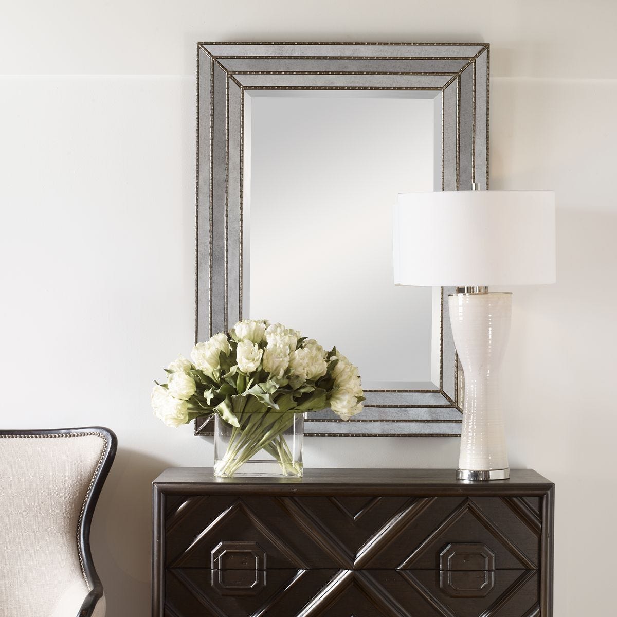 Seymour Mirror - modern mirror with sleek design for contemporary interiors | Image 1 | InSTYLE Home & Rugs