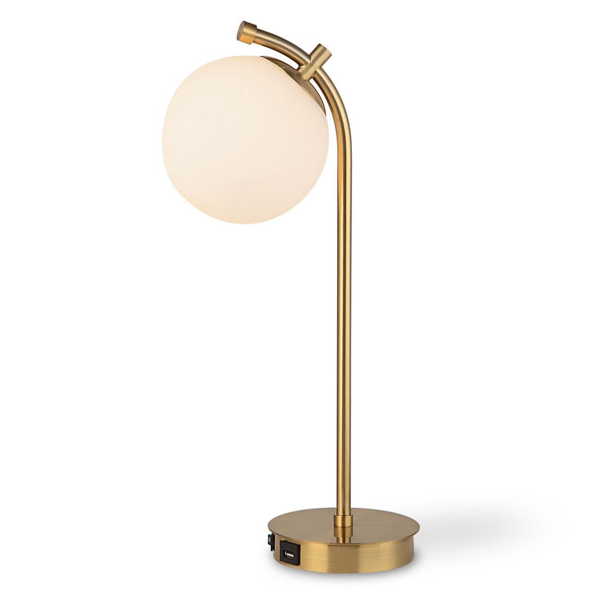 Desk Lamp W26131-1 - elegant lamps to enhance your room ambiance | Image 1 | InSTYLE Home & Rugs