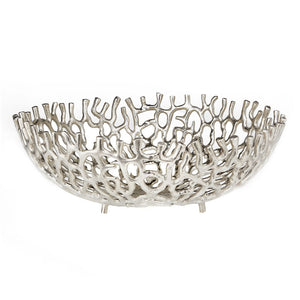 Round Bowl XC-25243 Silver - wide range of home decor items to enhance your living space | Image 2 | InSTYLE Home & Rugs