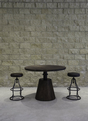 Bronx Crank Dining Table - elegant seating for dining areas | Image 4 | InSTYLE Home & Rugs