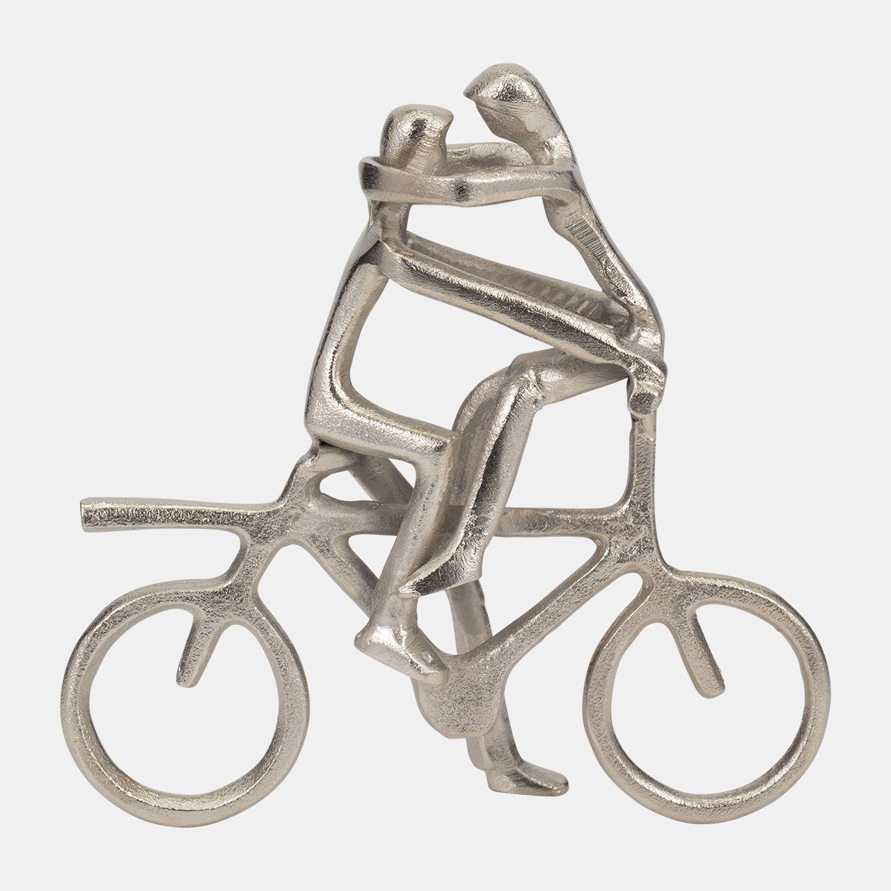 Metal, 10"H Couple On Bike, - decor accents and accessories for every room | Image 1 | InSTYLE Home & Rugs