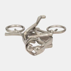 Metal, 10"H Couple On Bike, - decor accents and accessories for every room | Image 6 | InSTYLE Home & Rugs