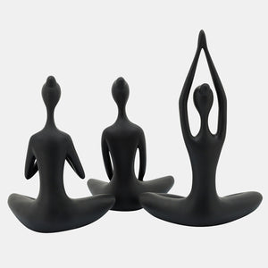 Yoga Ladies Set of 3 - stylish home accessories to complete your decor | Image 3 | InSTYLE Home & Rugs