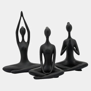 Yoga Ladies Set of 3 - stylish home accessories to complete your decor | Image 1 | InSTYLE Home & Rugs