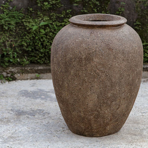 Rustic Earth Planter - stylish plant pot for home or office decor | Image 3 | InSTYLE Home & Rugs
