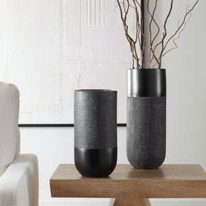 Woven Shadow Vases, S/2 - decor accents and accessories for every room | Image 1 | InSTYLE Home & Rugs