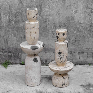 Nouveau Tower Indoor-Outdoor Sculptures, S/2 - decor accents and accessories for every room | Image 4 | InSTYLE Home & Rugs