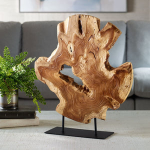 Bahati Wood Sculpture, Natural - find the perfect pieces to complement your interior design | Image 1 | InSTYLE Home & Rugs