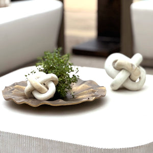 Limestone Link Indoor-Outdoor Sculptures, S/2 - modern accessories for a personalized living space | Image 4 | InSTYLE Home & Rugs