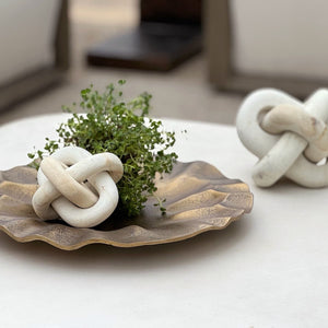 Limestone Link Indoor-Outdoor Sculptures, S/2 - modern accessories for a personalized living space | Image 3 | InSTYLE Home & Rugs