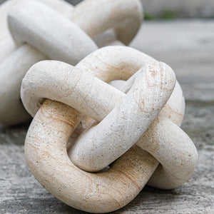 Limestone Link Indoor-Outdoor Sculptures, S/2 - modern accessories for a personalized living space | Image 8 | InSTYLE Home & Rugs